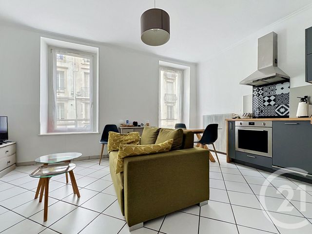 Appartement F2 à vendre - 2 pièces - 37.52 m2 - NANCY - 54 - LORRAINE - Century 21 Joël Pierre Immobilier