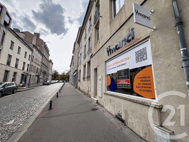 Appartement Local à louer - 3 pièces - 54.0 m2 - NANCY - 54 - LORRAINE - Century 21 Joël Pierre Immobilier