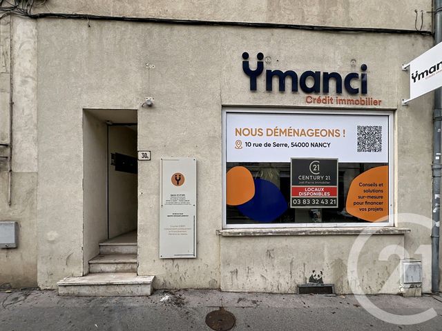 commerce à louer - 54.0 m2 - NANCY - 54 - LORRAINE - Century 21 Joël Pierre Immobilier