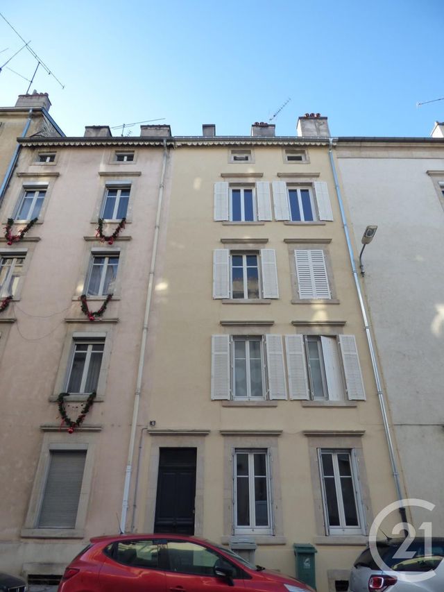 Appartement F2 à louer - 2 pièces - 34.5 m2 - NANCY - 54 - LORRAINE - Century 21 Joël Pierre Immobilier